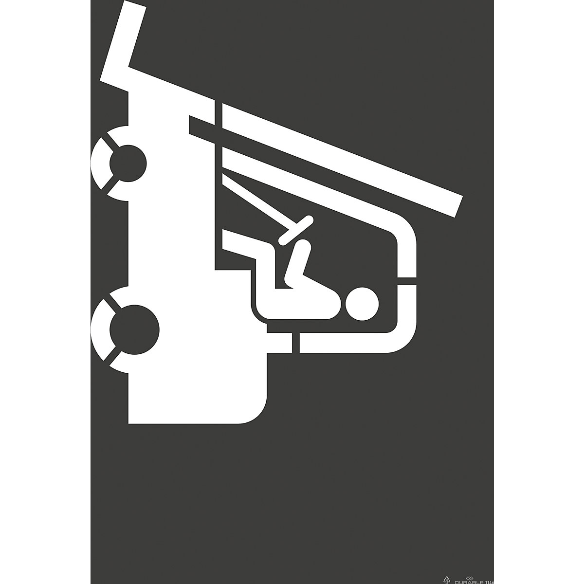 DURALINE® logistics floor marking stencil set – DURABLE (Product illustration 8)-7