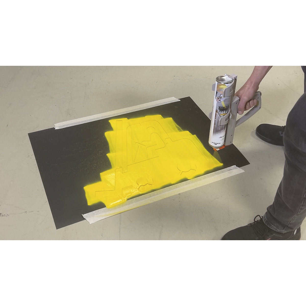 DURALINE® logistics floor marking stencil set – DURABLE (Product illustration 3)-2
