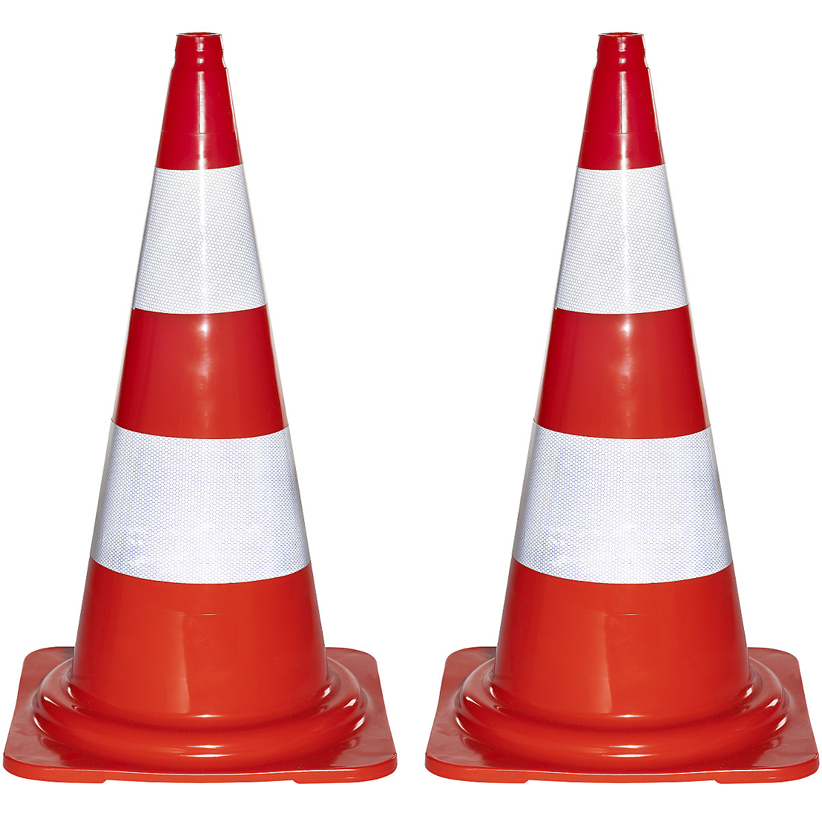 PVC traffic cone, pack of 2