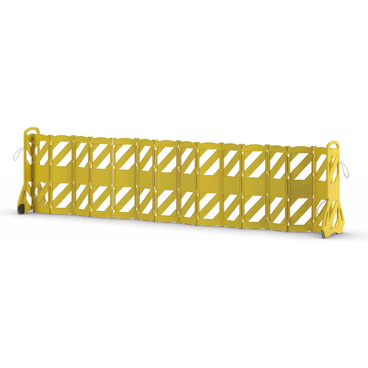 Barrier fence made of polyethylene, mobile – Rubbermaid (Product illustration 14)-13