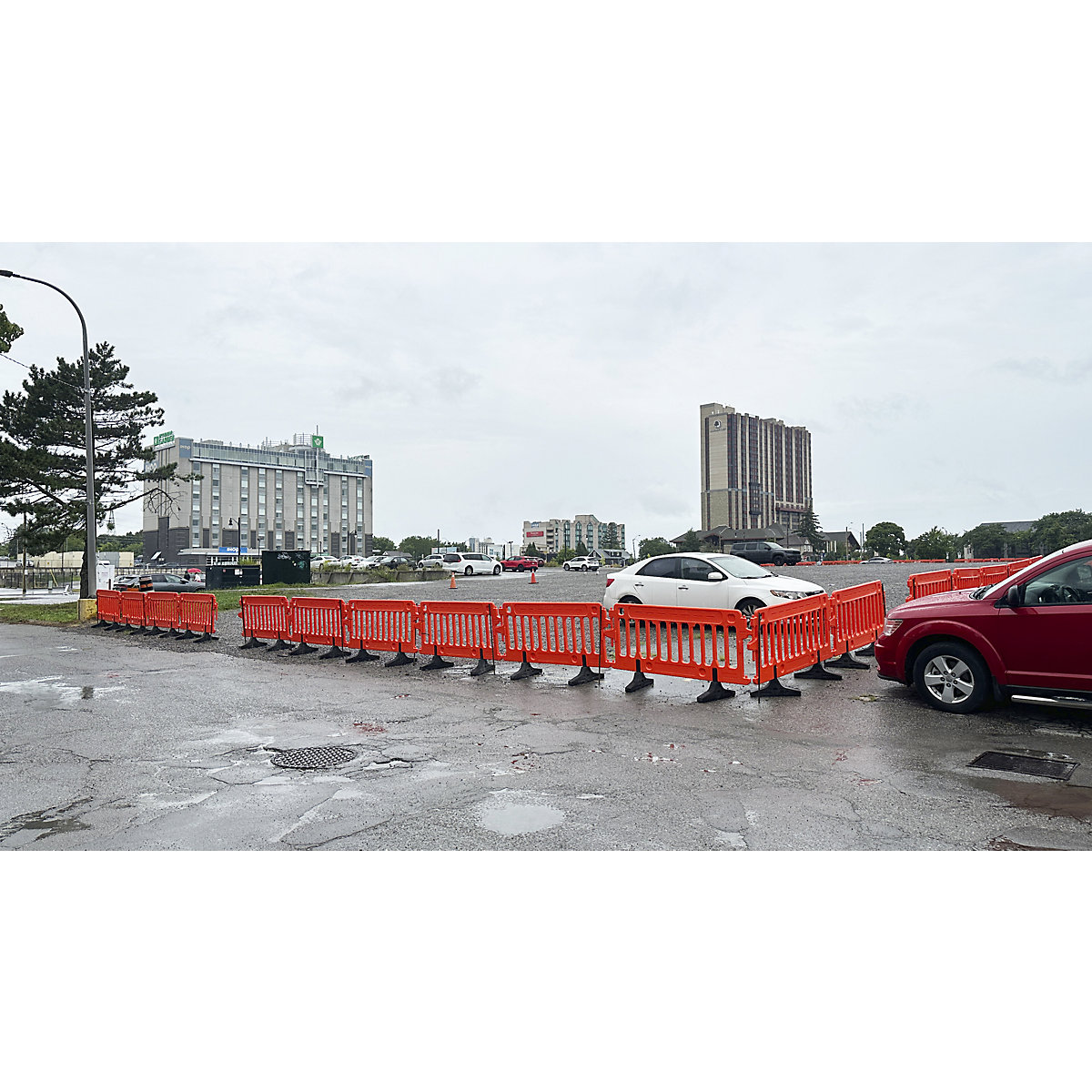 Barrier fencing, polypropylene – VISO (Product illustration 2)-1