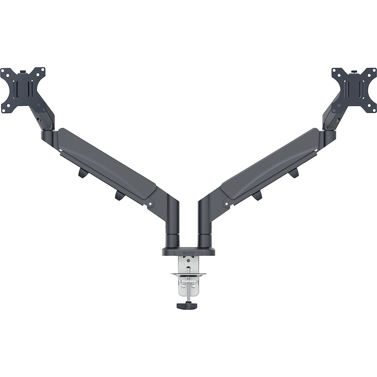 Ergo Space-Saving Dual Monitor Arm - Leitz