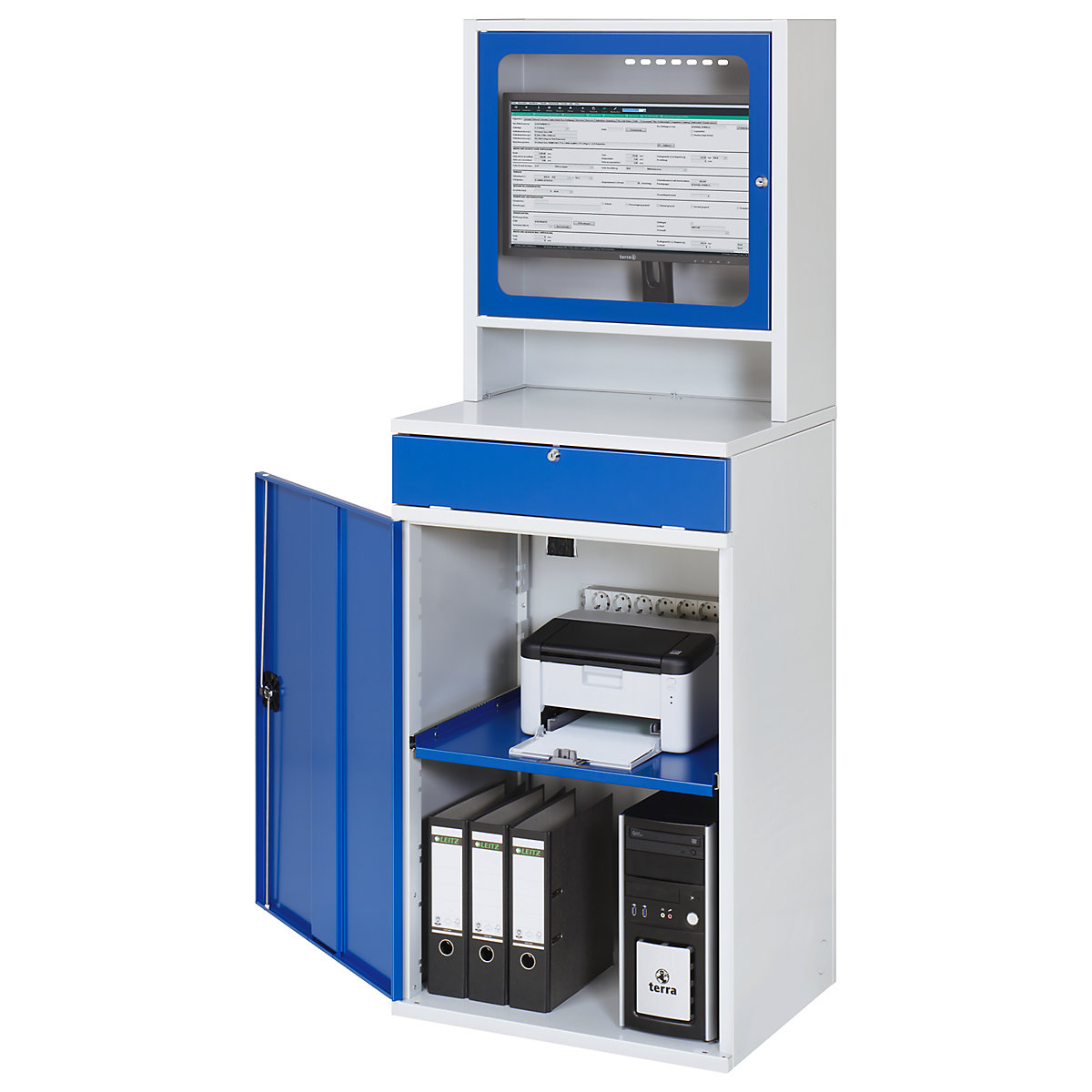 Computer cupboard – RAU (Product illustration 5)-4