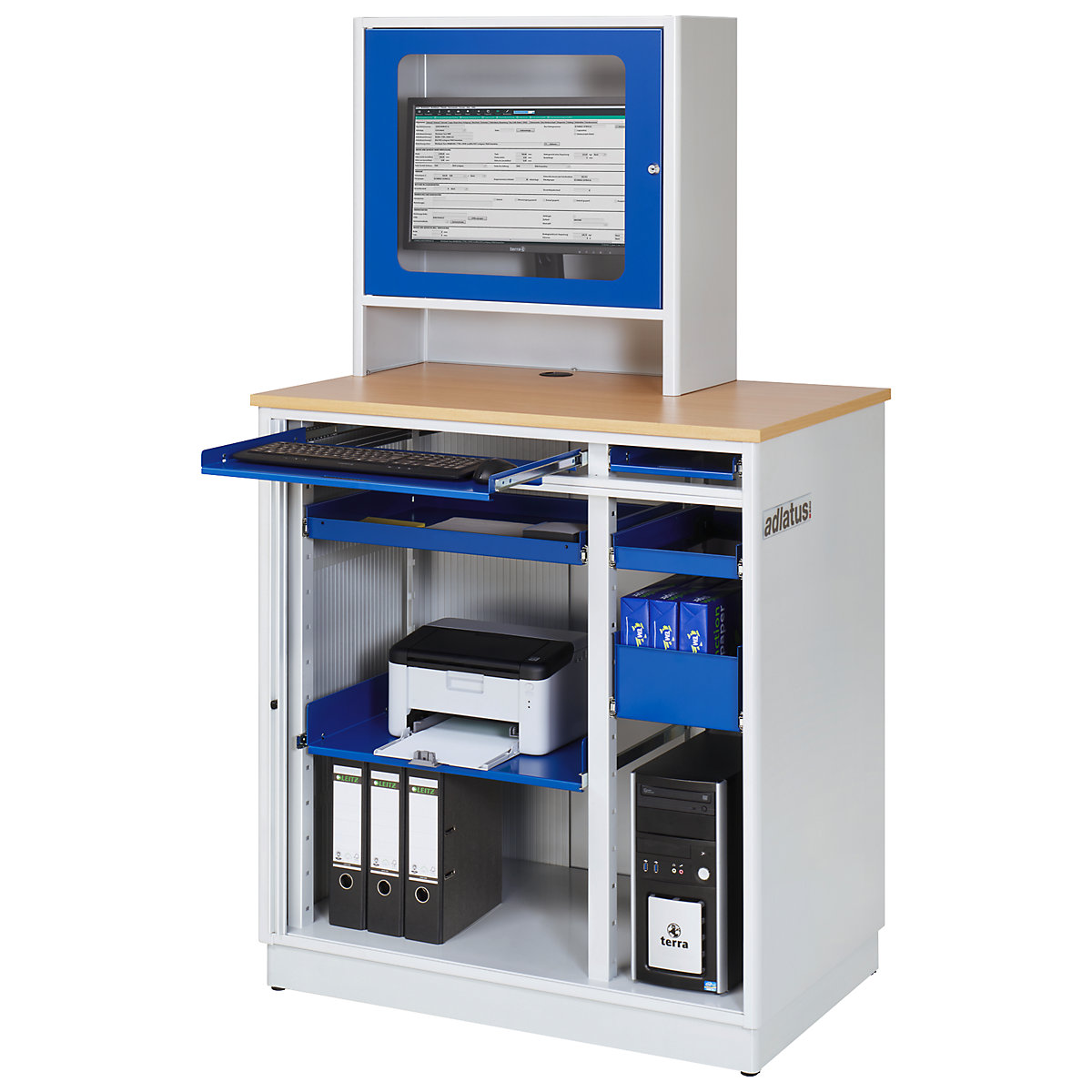 Computer cupboard – RAU (Product illustration 4)-3