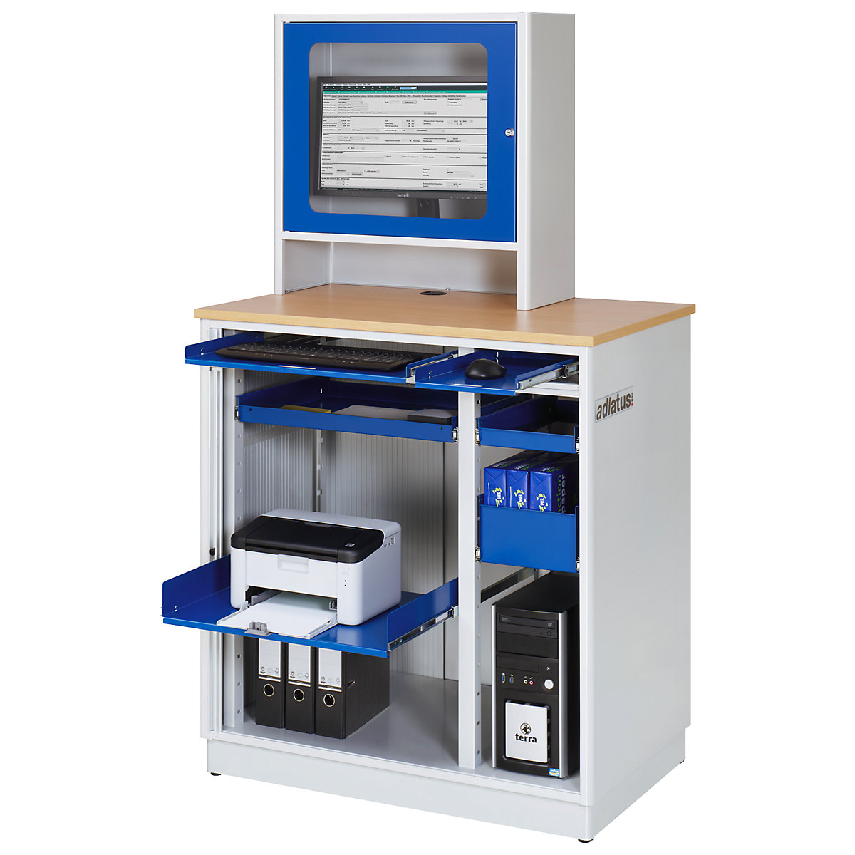 Computer cupboard – RAU (Product illustration 8)-7