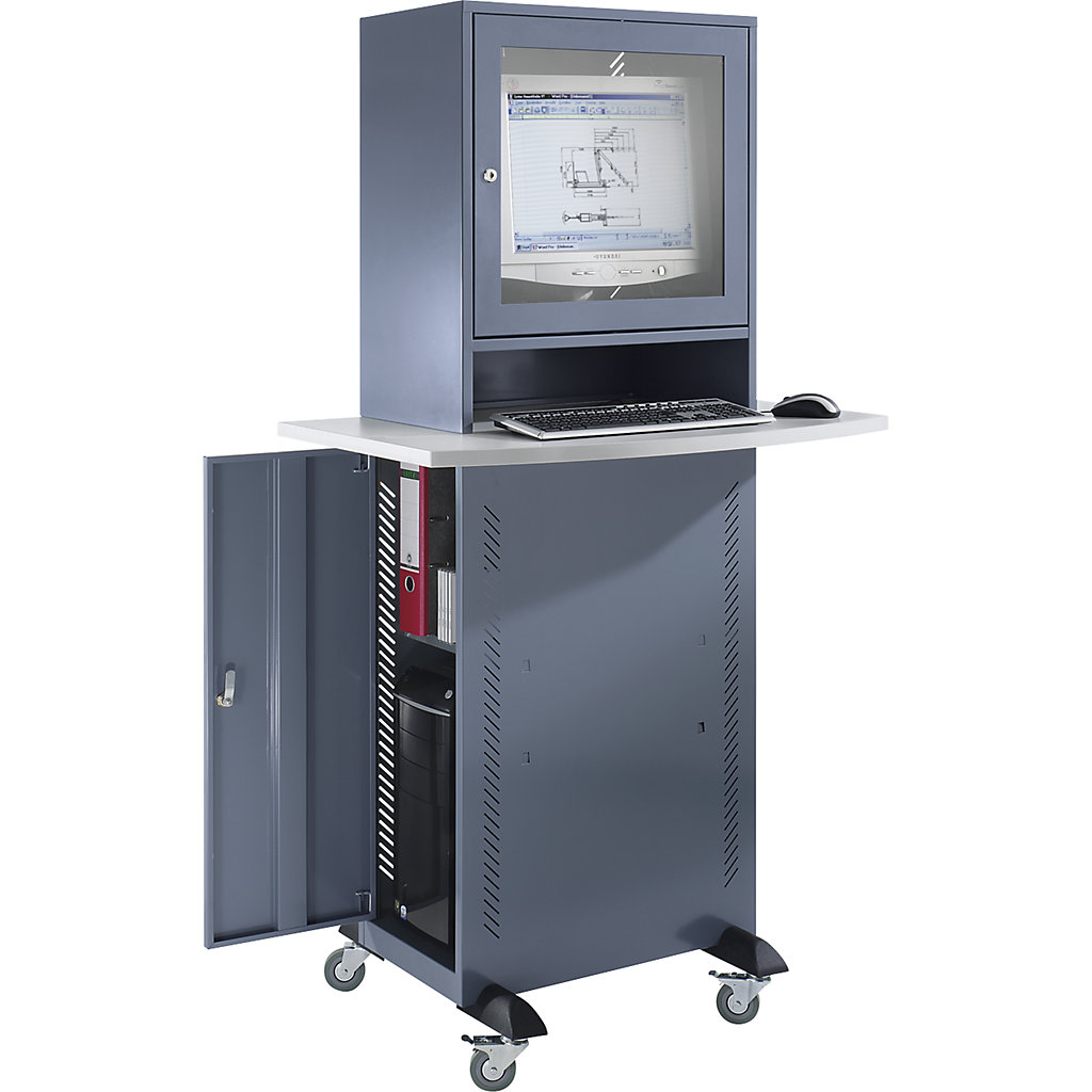 Computer Box Trolley Computer Cabinets and Trolleys | kaiserkraft