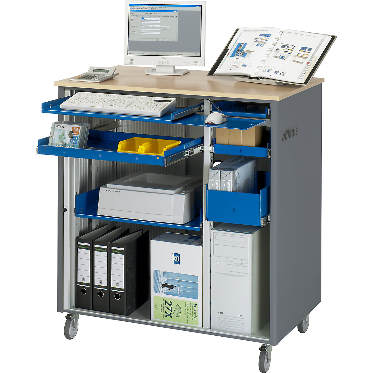 Computer workstation – RAU (Product illustration 3)-2