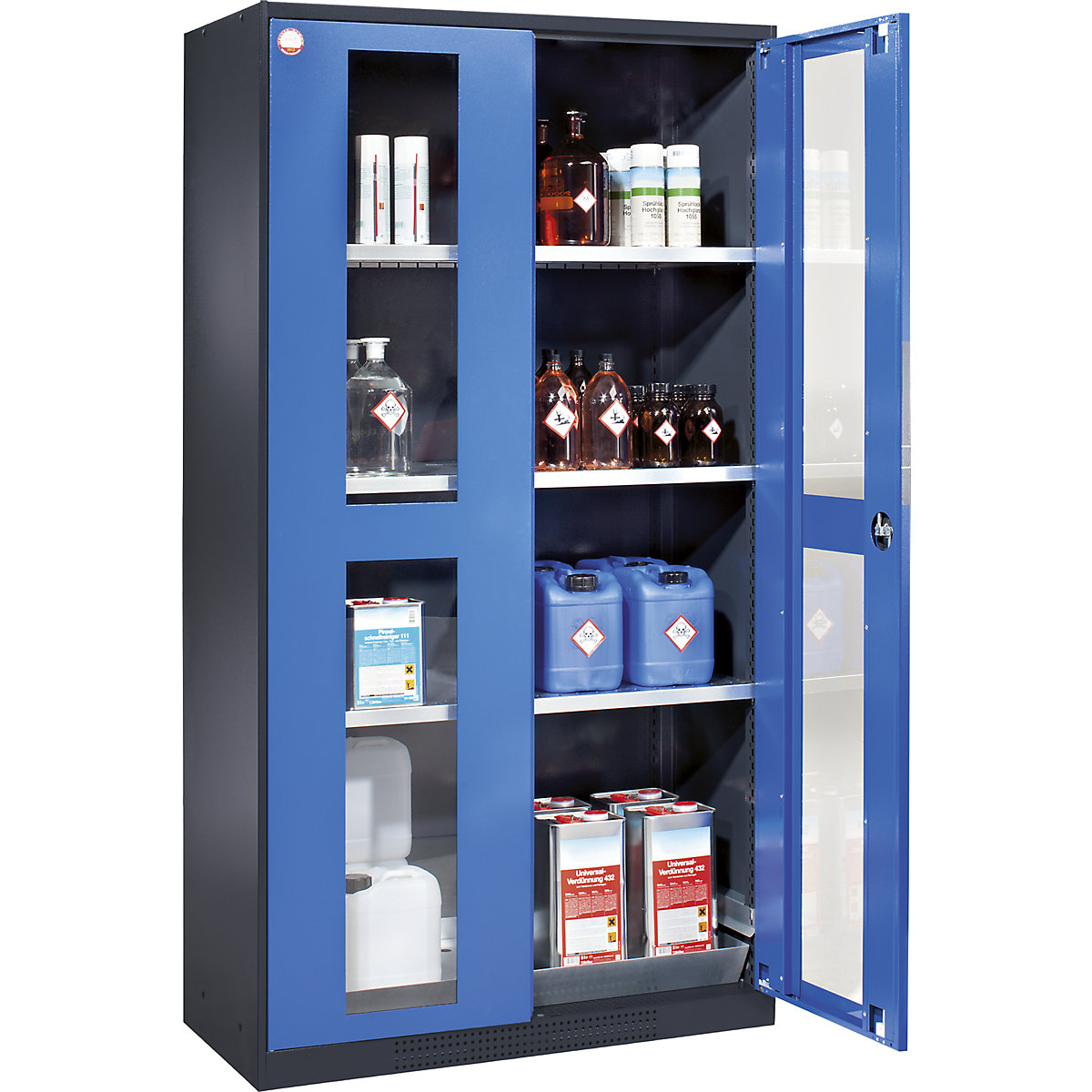 Chemical storage cupboard – asecos (Product illustration 2)-1