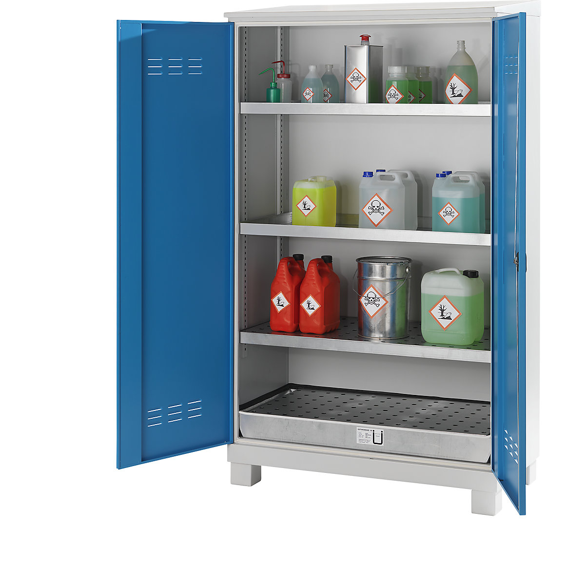 Environmental cupboard for outdoor storage – eurokraft pro (Product illustration 12)-11