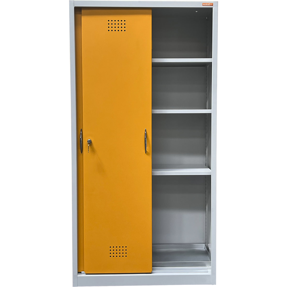 Environmental cupboard with sliding doors – eurokraft basic (Product illustration 5)-4
