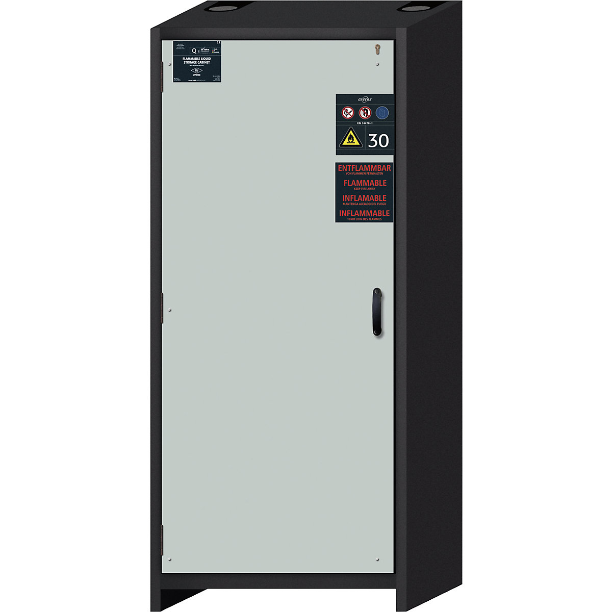 FM/UL/ULC/Type 30 fire resistant hazardous goods storage cupboard - asecos