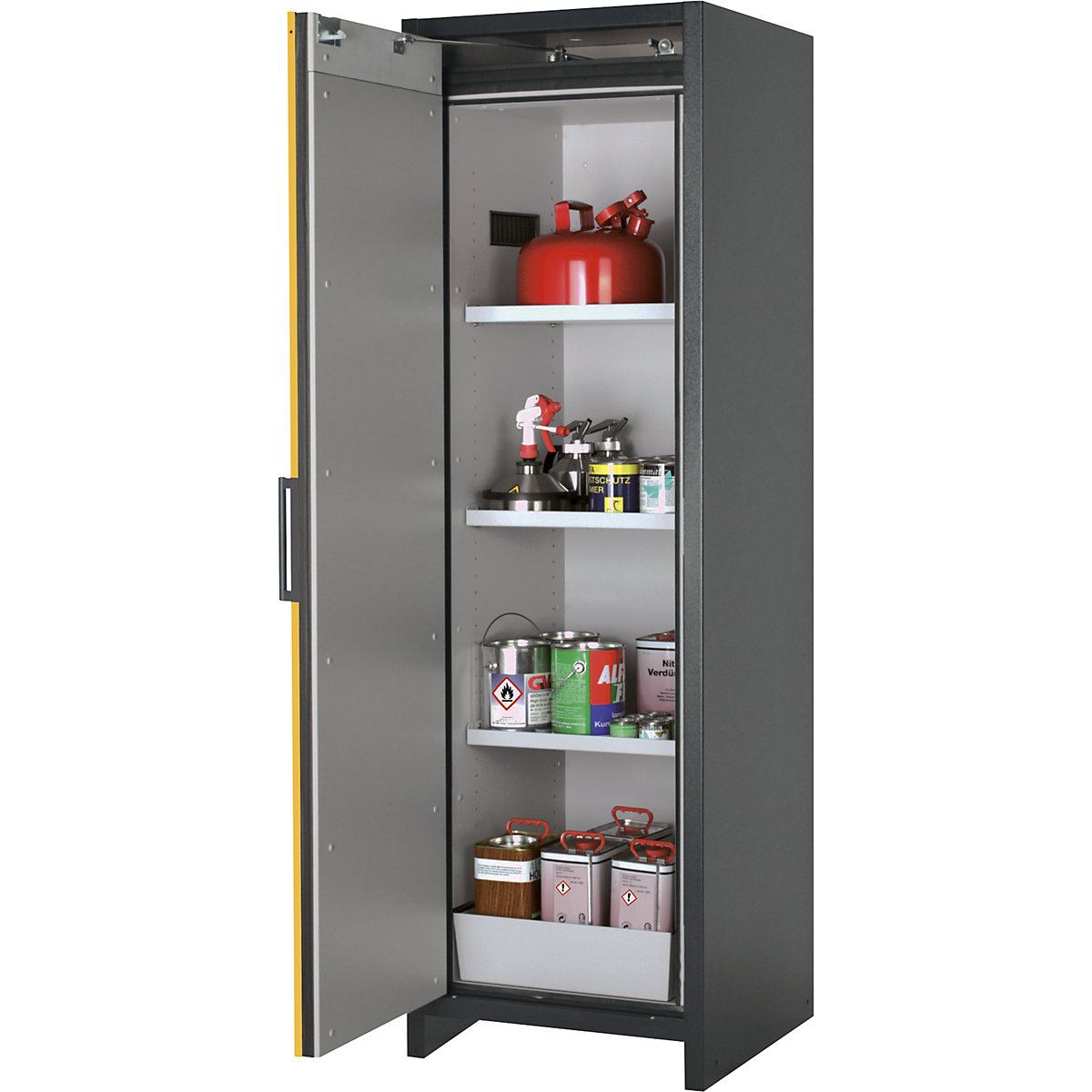 FM/UL/ULC/Type 90 fire resistant hazardous goods storage cupboard – asecos (Product illustration 3)-2