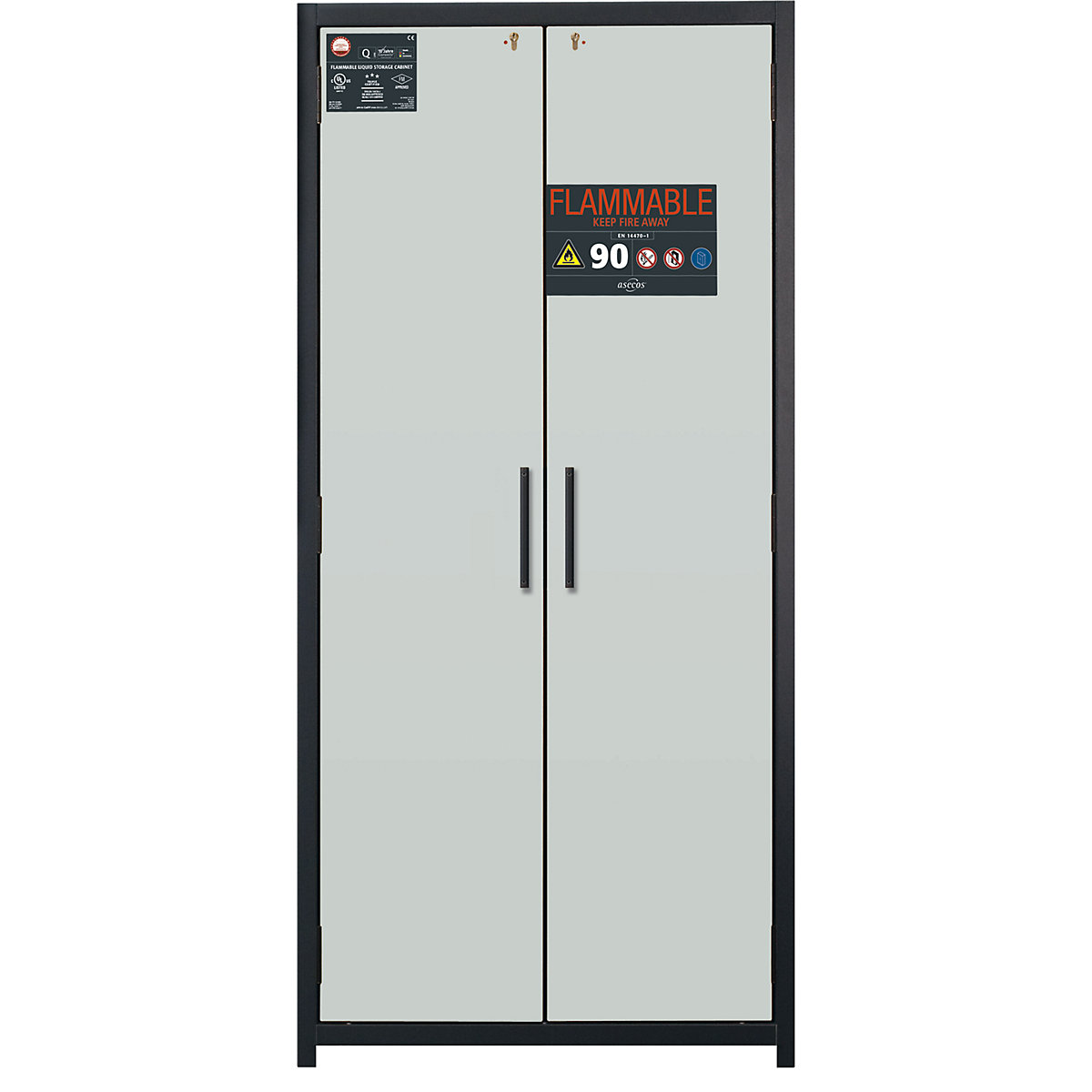 FM/UL/ULC/Type 90 fire resistant hazardous goods storage cupboard – asecos (Product illustration 10)-9