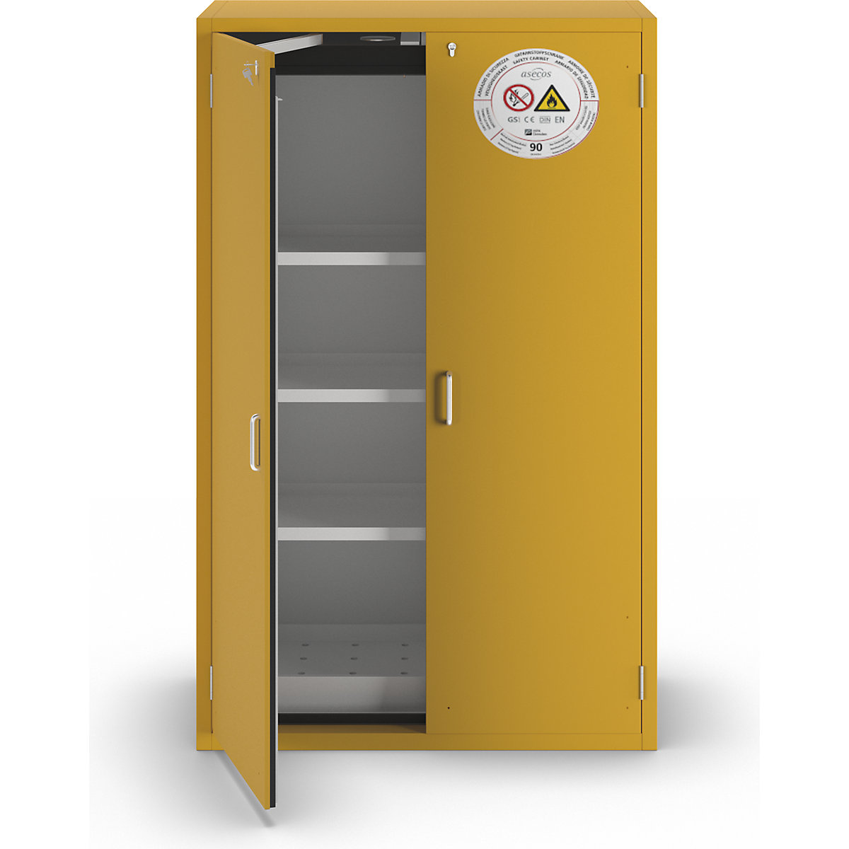 Fire resistant hazardous goods storage cupboard, type 90 – asecos (Product illustration 43)-42