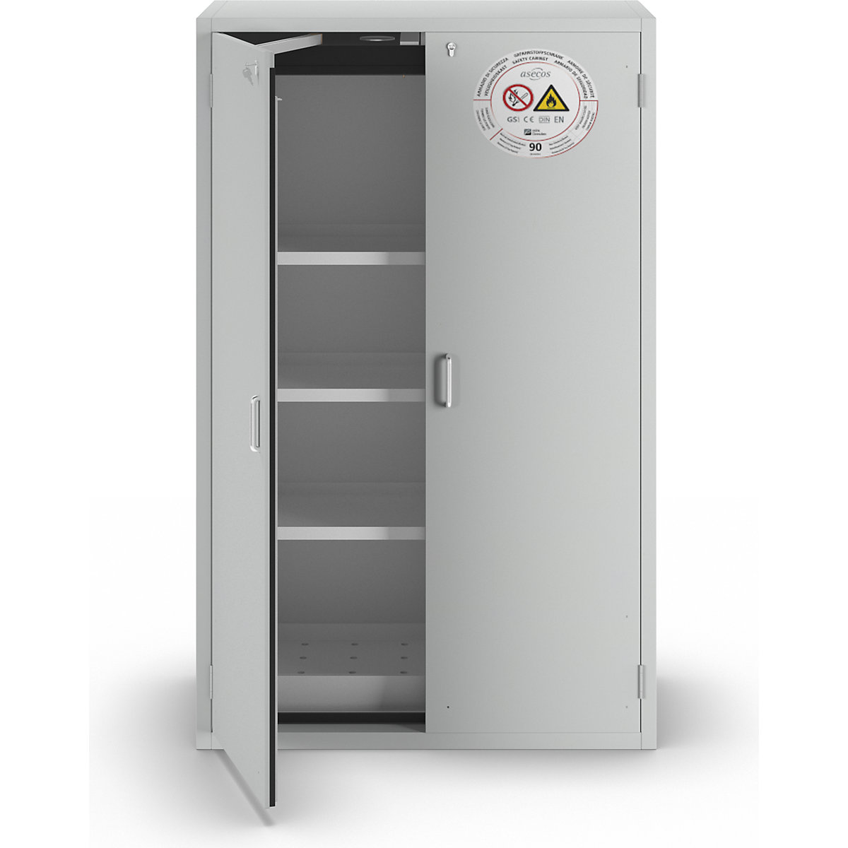 Fire resistant hazardous goods storage cupboard, type 90 – asecos (Product illustration 26)-25