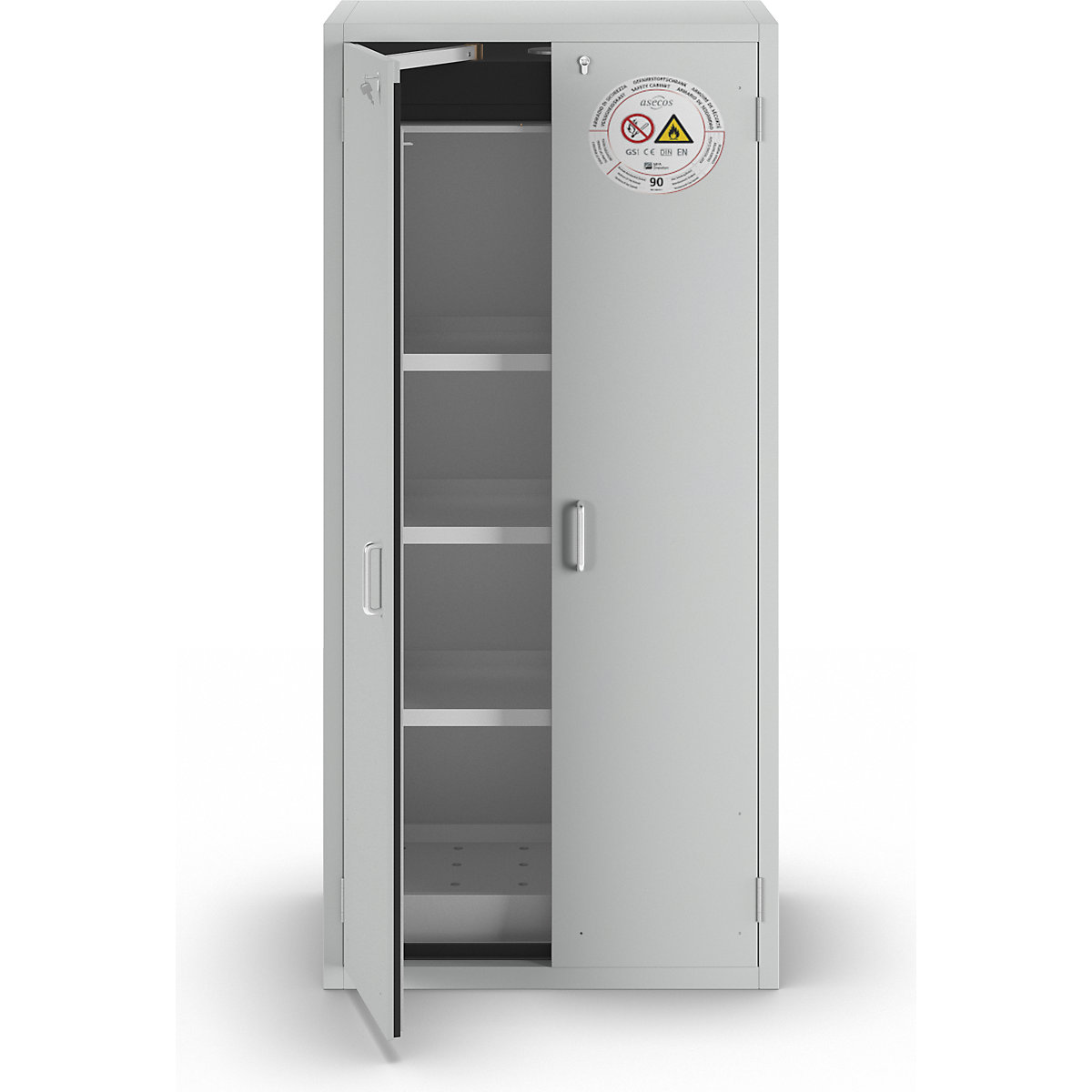 Fire resistant hazardous goods storage cupboard, type 90 – asecos (Product illustration 54)-53