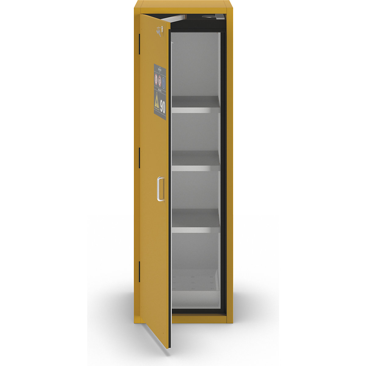 Fire resistant hazardous goods storage cupboard, type 90 – asecos (Product illustration 49)-48