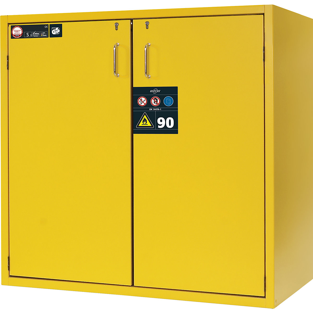 Fire resistant hazardous goods storage cupboard, type 90 – asecos (Product illustration 3)-2