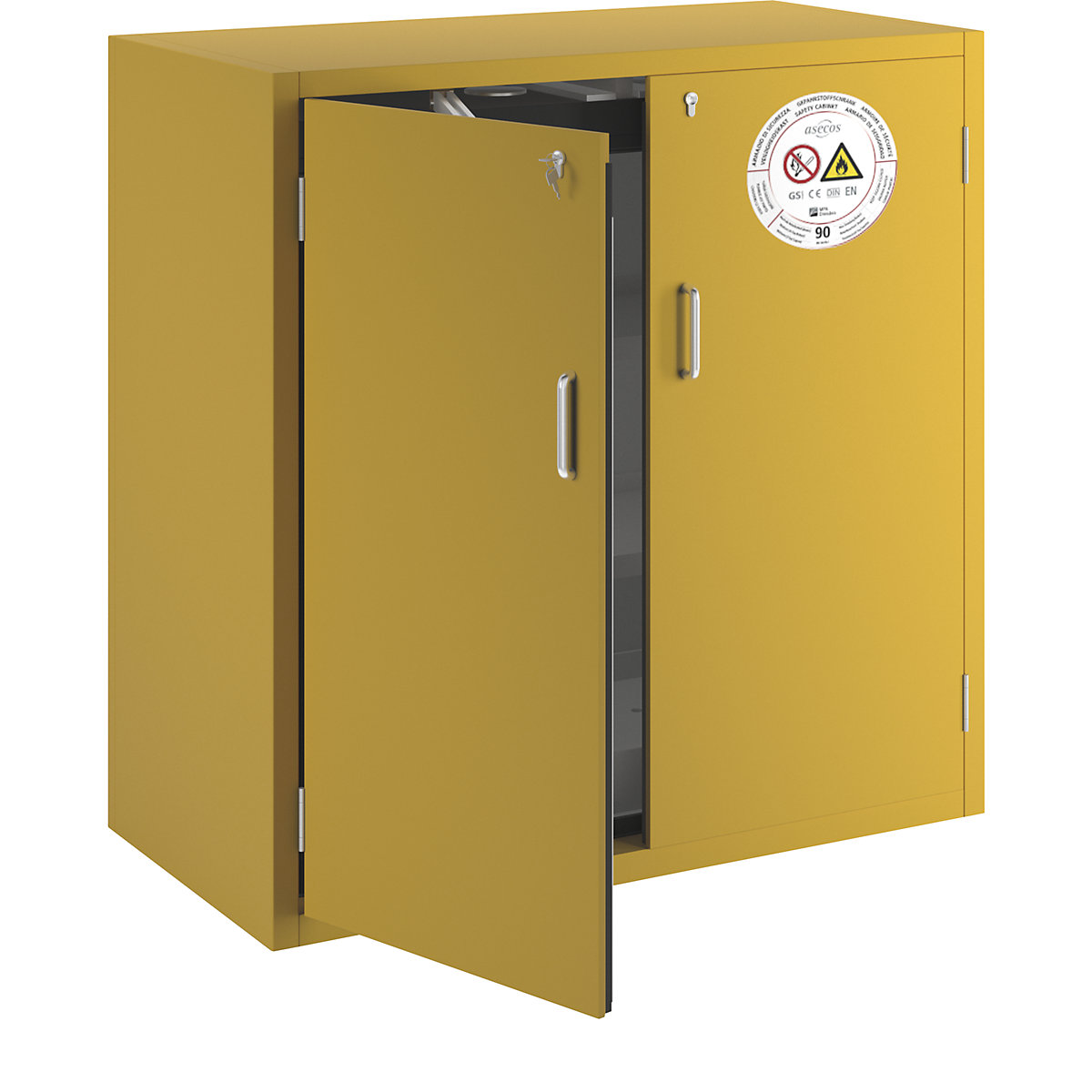 Fire resistant hazardous goods storage cupboard, type 90 – asecos (Product illustration 6)-5