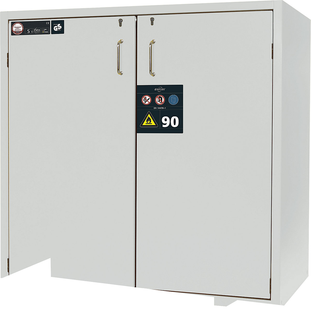 Fire resistant hazardous goods storage cupboard, type 90 – asecos (Product illustration 71)-70