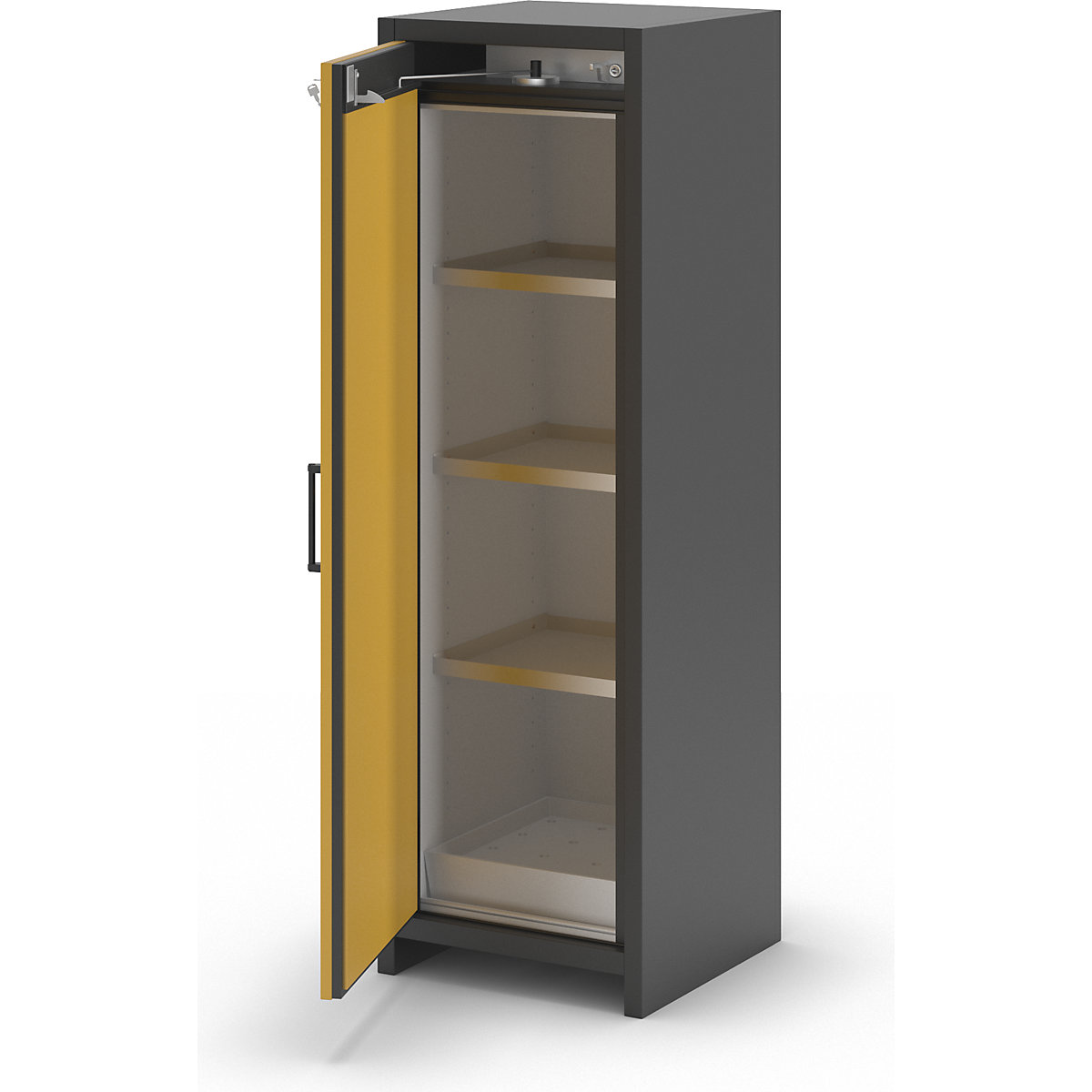 Fire resistant industrial hazardous goods cupboard, type 90 – asecos (Product illustration 72)-71