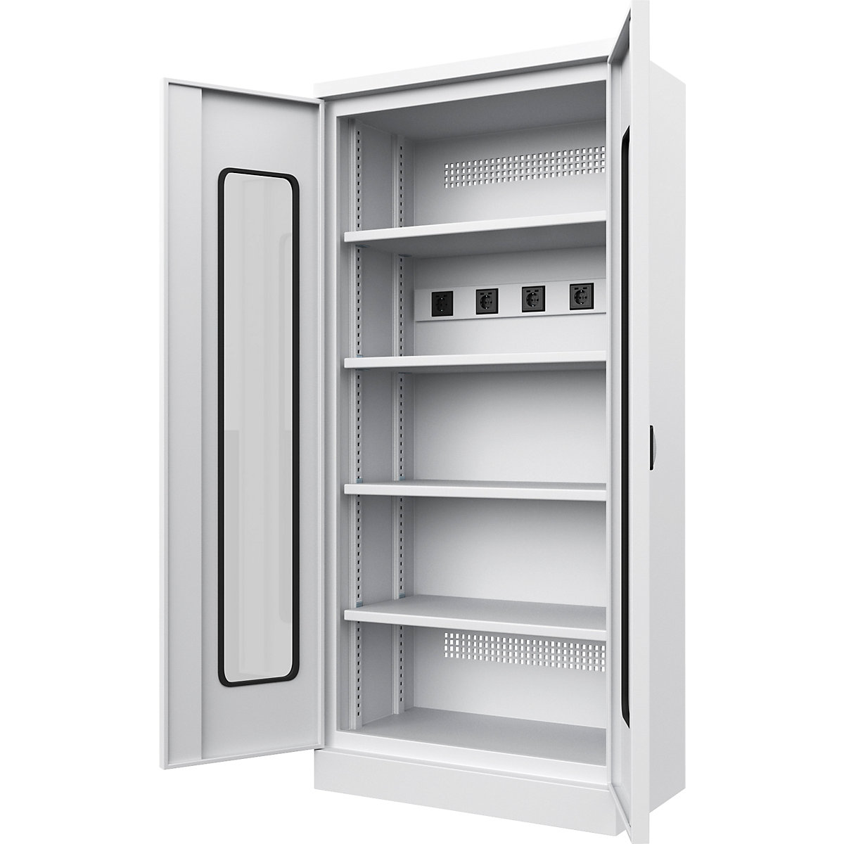 Battery charging cabinet