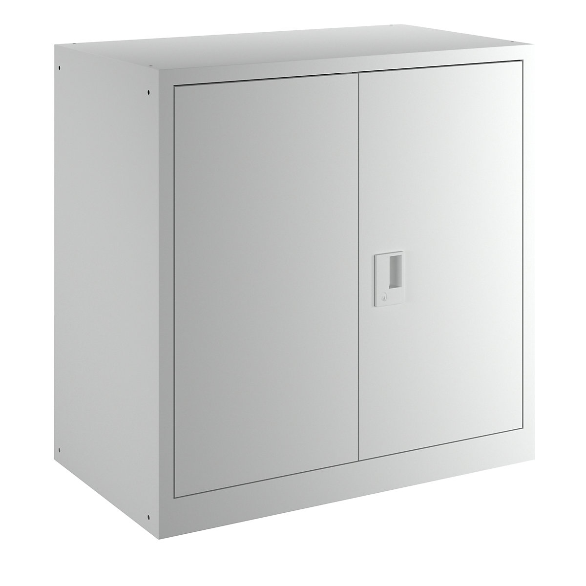 Double door cupboard, 2 shelves - LISTA