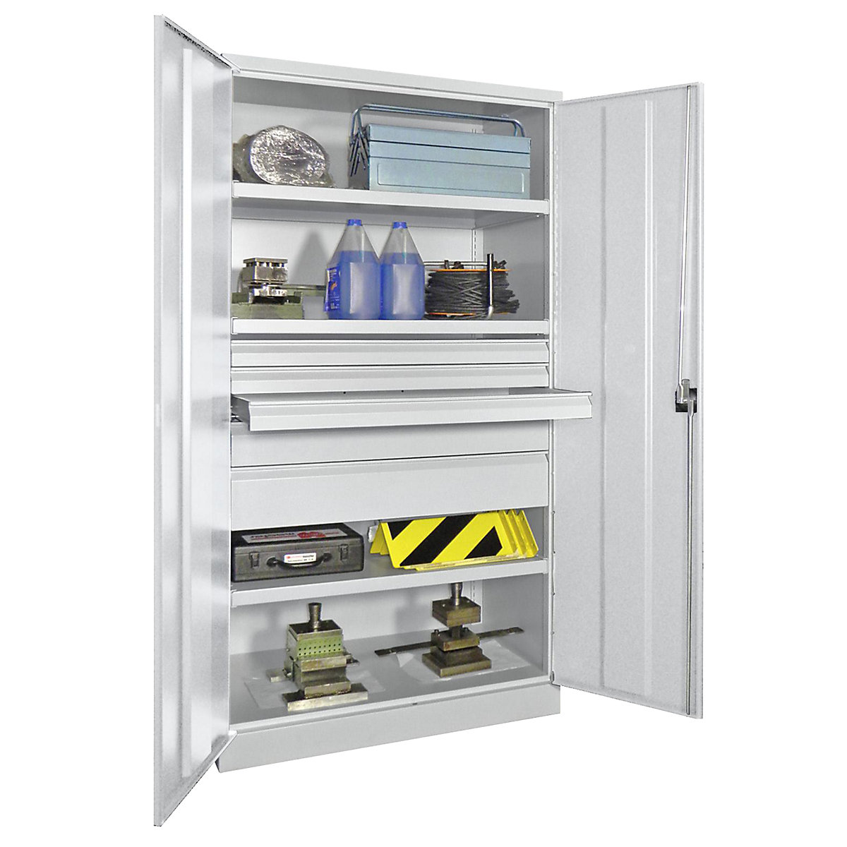 Heavy duty cupboard, height 1950 mm – Pavoy (Product illustration 2)-1