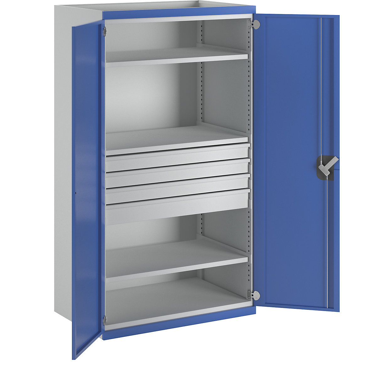 Heavy duty cupboard with 3 shelves - ANKE