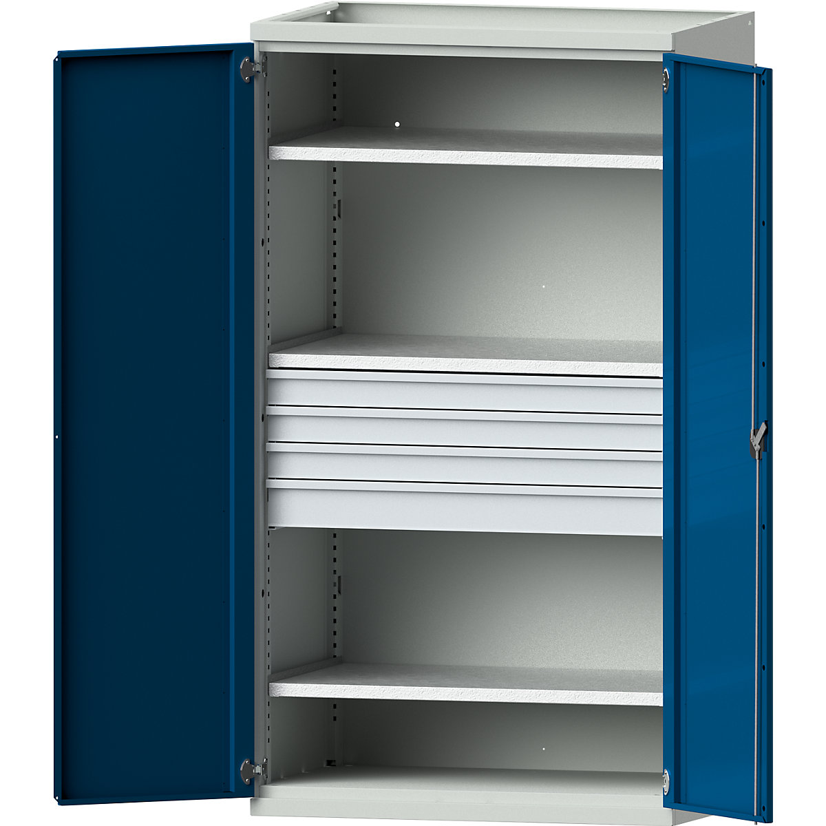 Heavy duty cupboard with 3 shelves - ANKE