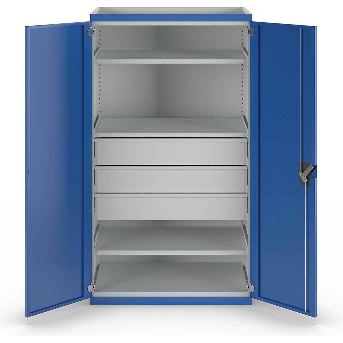 Heavy duty cupboard with 3 shelves – ANKE (Product illustration 2)-1