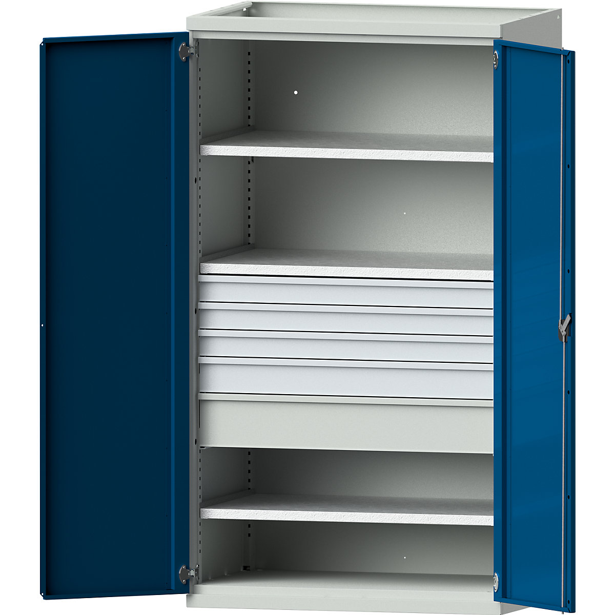 Heavy duty cupboard with 3 shelves - ANKE