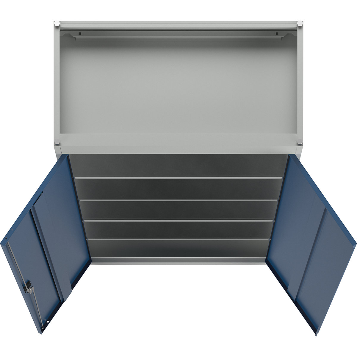 Heavy duty double door cupboard – mauser (Product illustration 8)-7