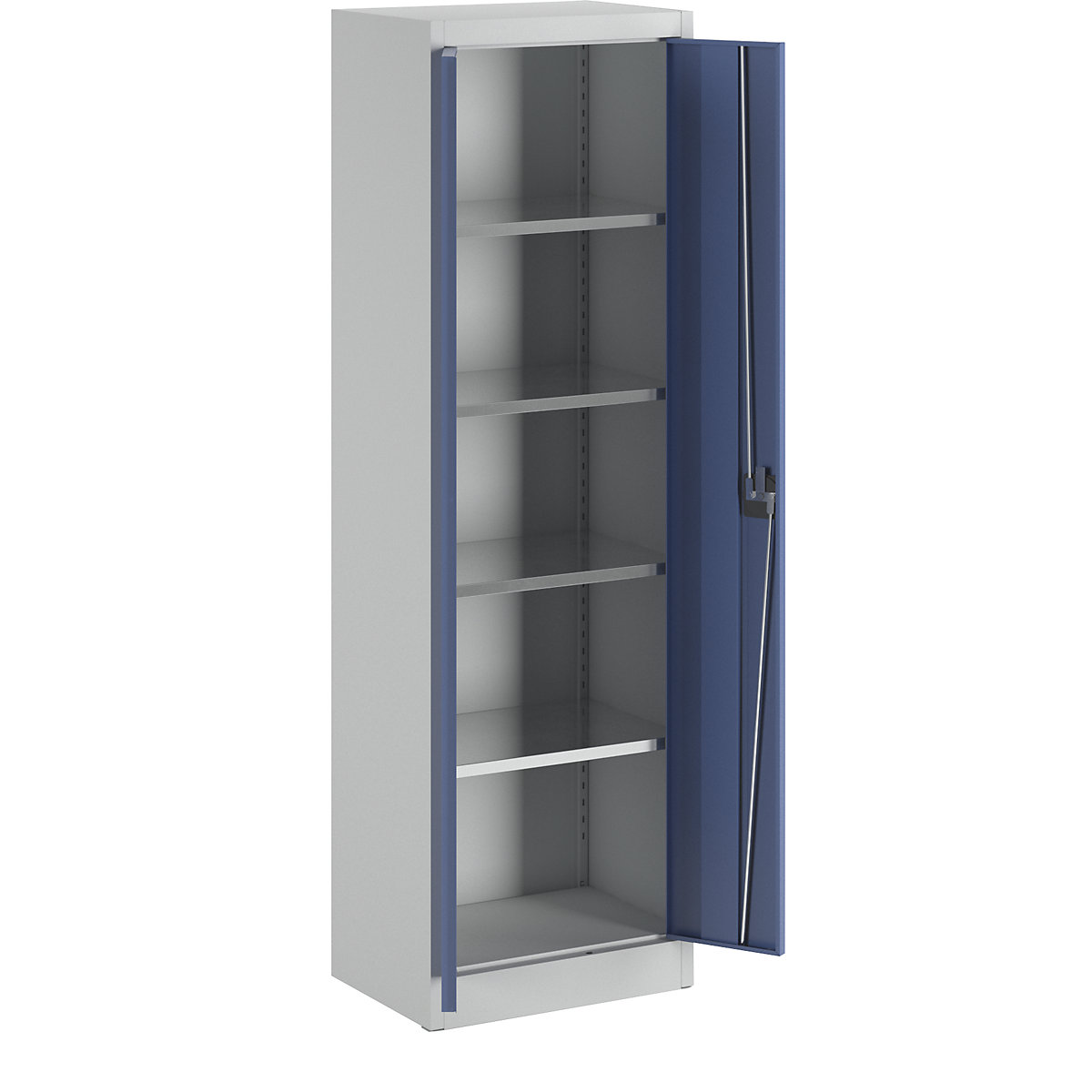 Storage cupboard, HxW 1950 x 600 mm - mauser