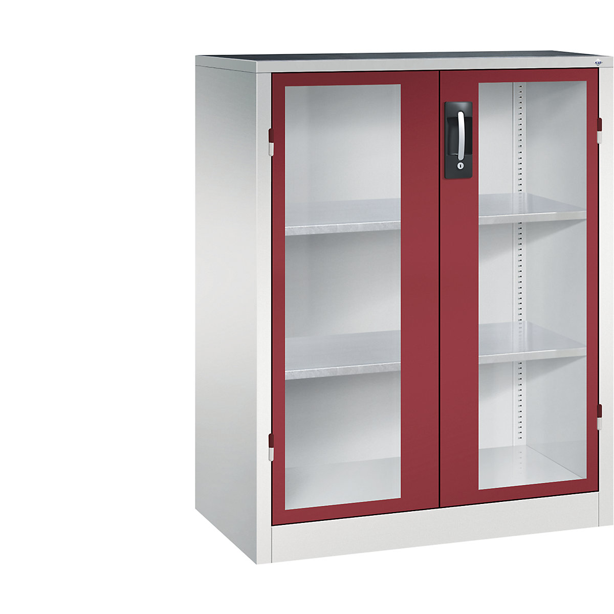 Vision panel double door cupboard – C+P (Product illustration 3)-2