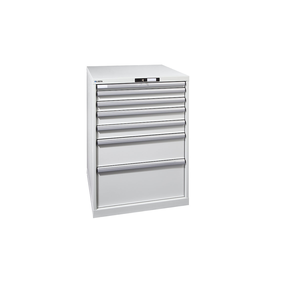 Drawer cupboard, sheet steel – LISTA (Product illustration 3)-2