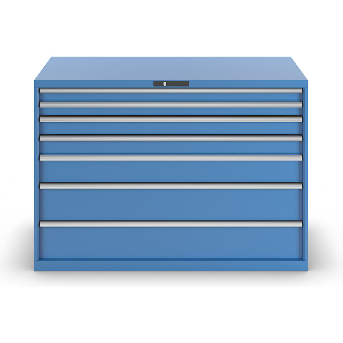 Drawer cupboard, sheet steel – LISTA (Product illustration 17)-16