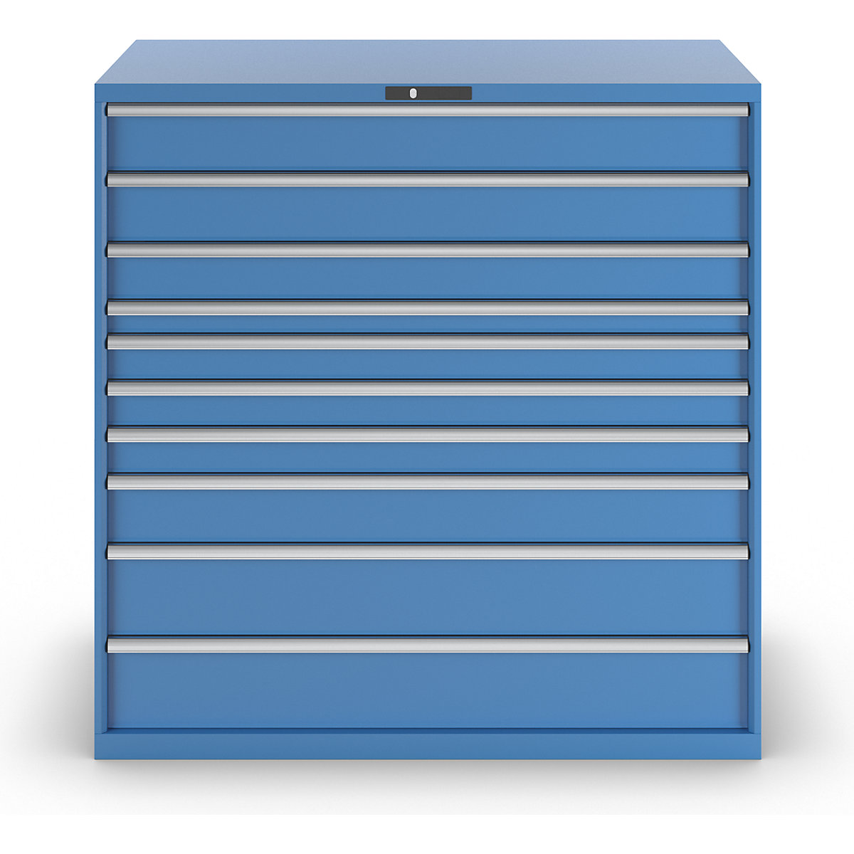 Drawer cupboard, sheet steel – LISTA (Product illustration 16)-15