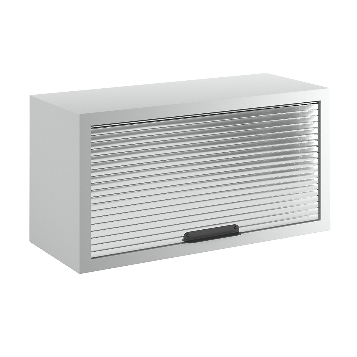 Roller shutter wall mounted cupboard