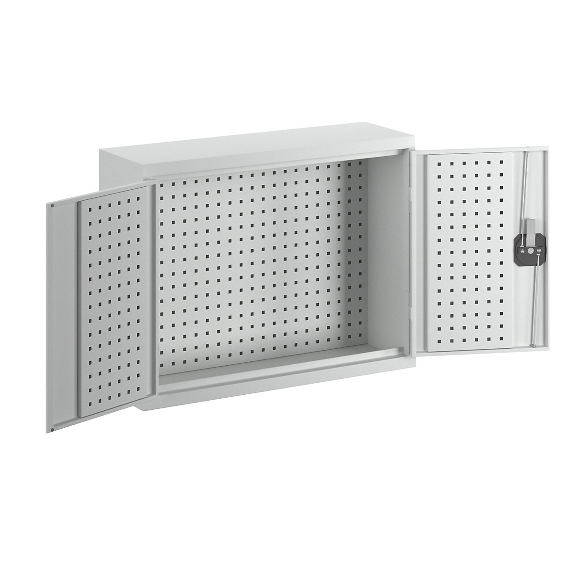 Wall mounted tool cupboard