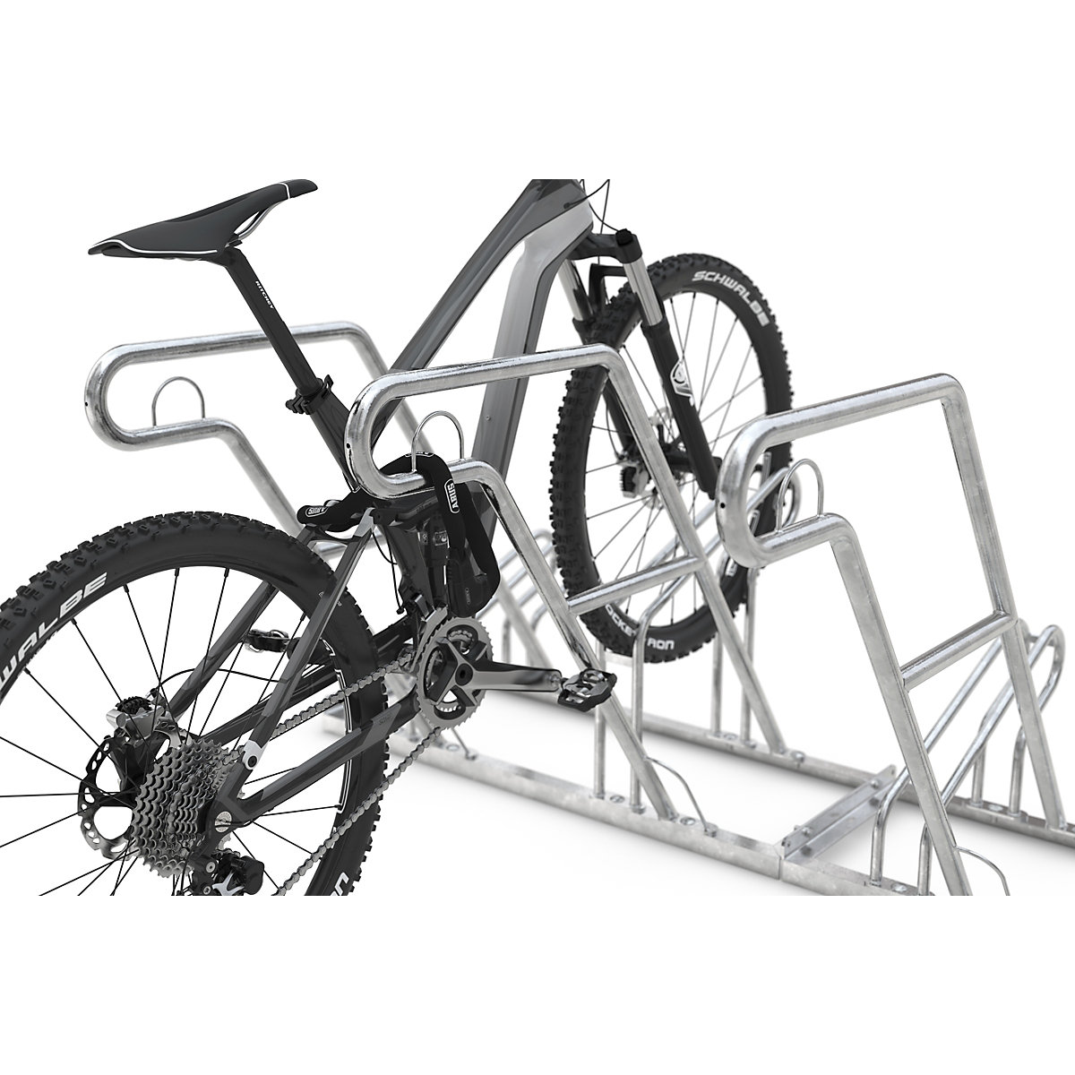 Lean-to bicycle rack – WSM (Product illustration 5)-4