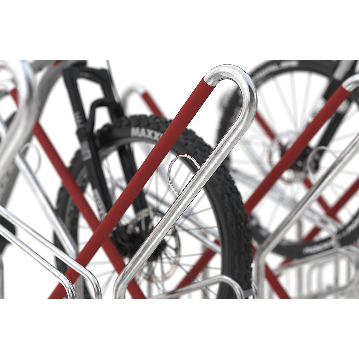 Lean-to bicycle rack – WSM (Product illustration 4)-3