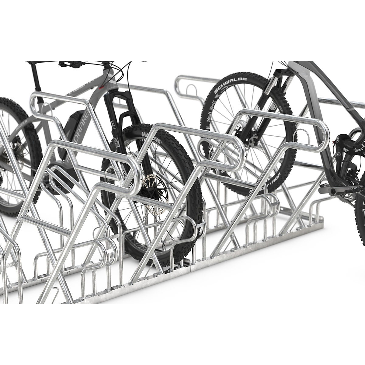 Lean-to bicycle rack – WSM (Product illustration 4)-3