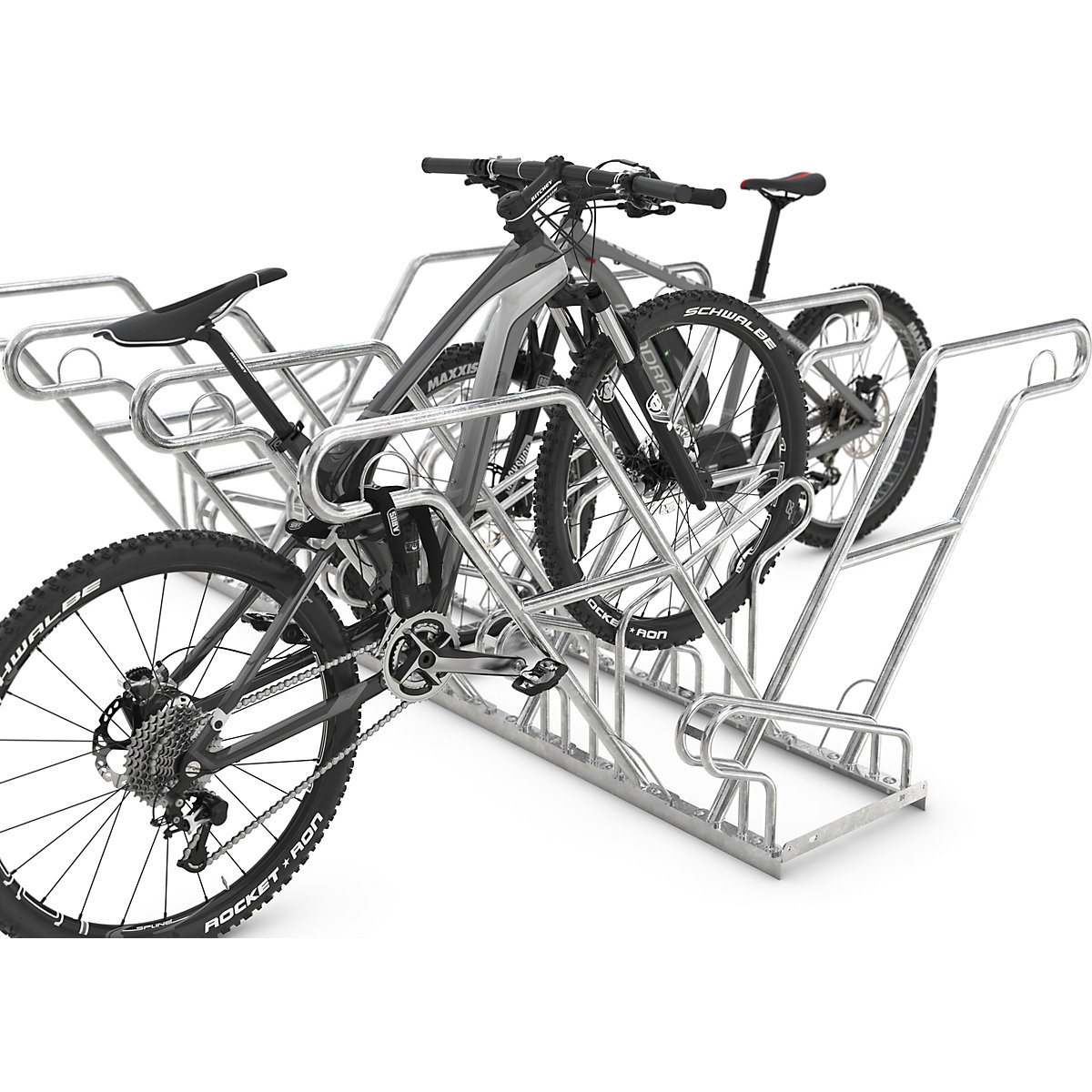 Lean-to bicycle rack – WSM (Product illustration 5)-4