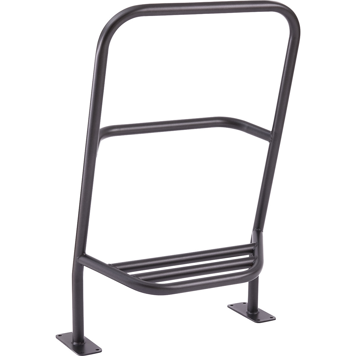 Leaning rail with foot rest – Mottez