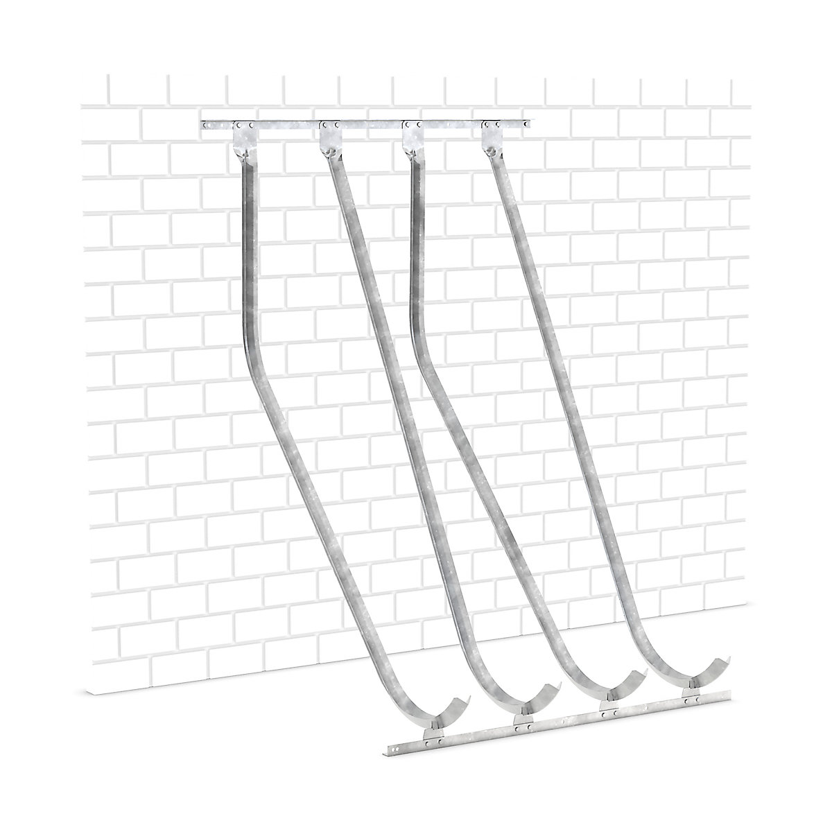 Semi vertical cycle rack - WSM