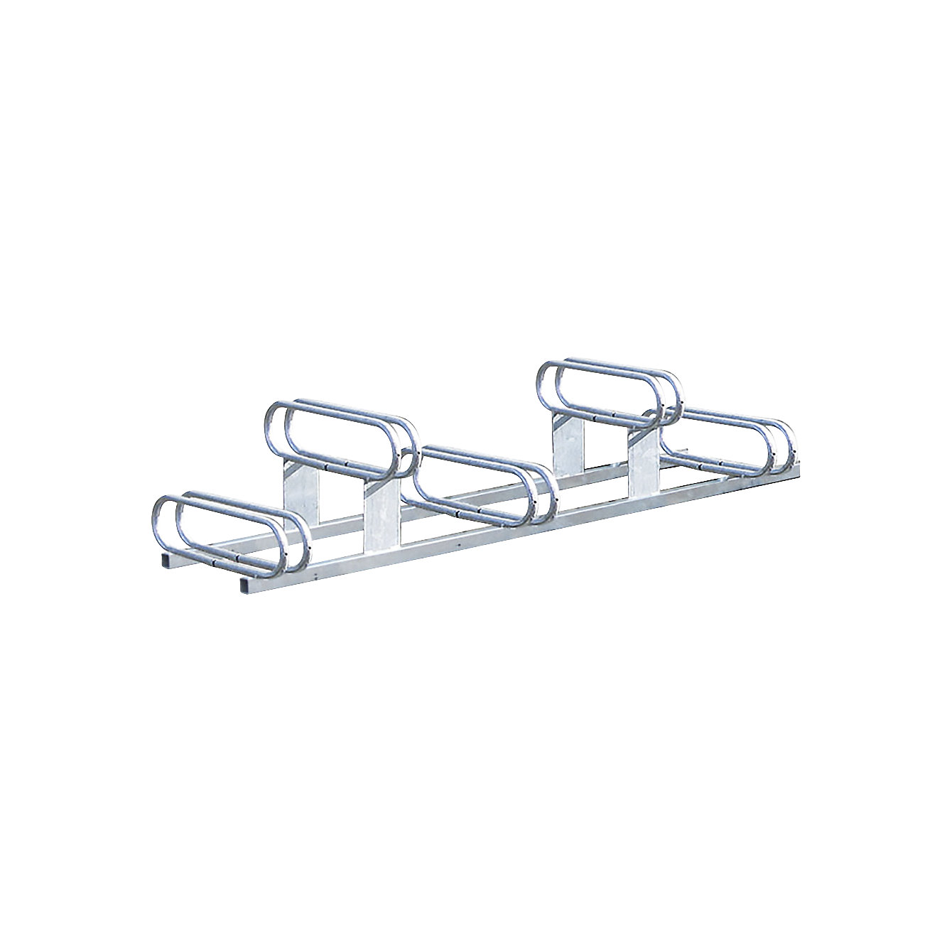 Staggered Racks Staggered height bicycle rack – PROCITY: 5 parking spaces | kaiserkraft IE