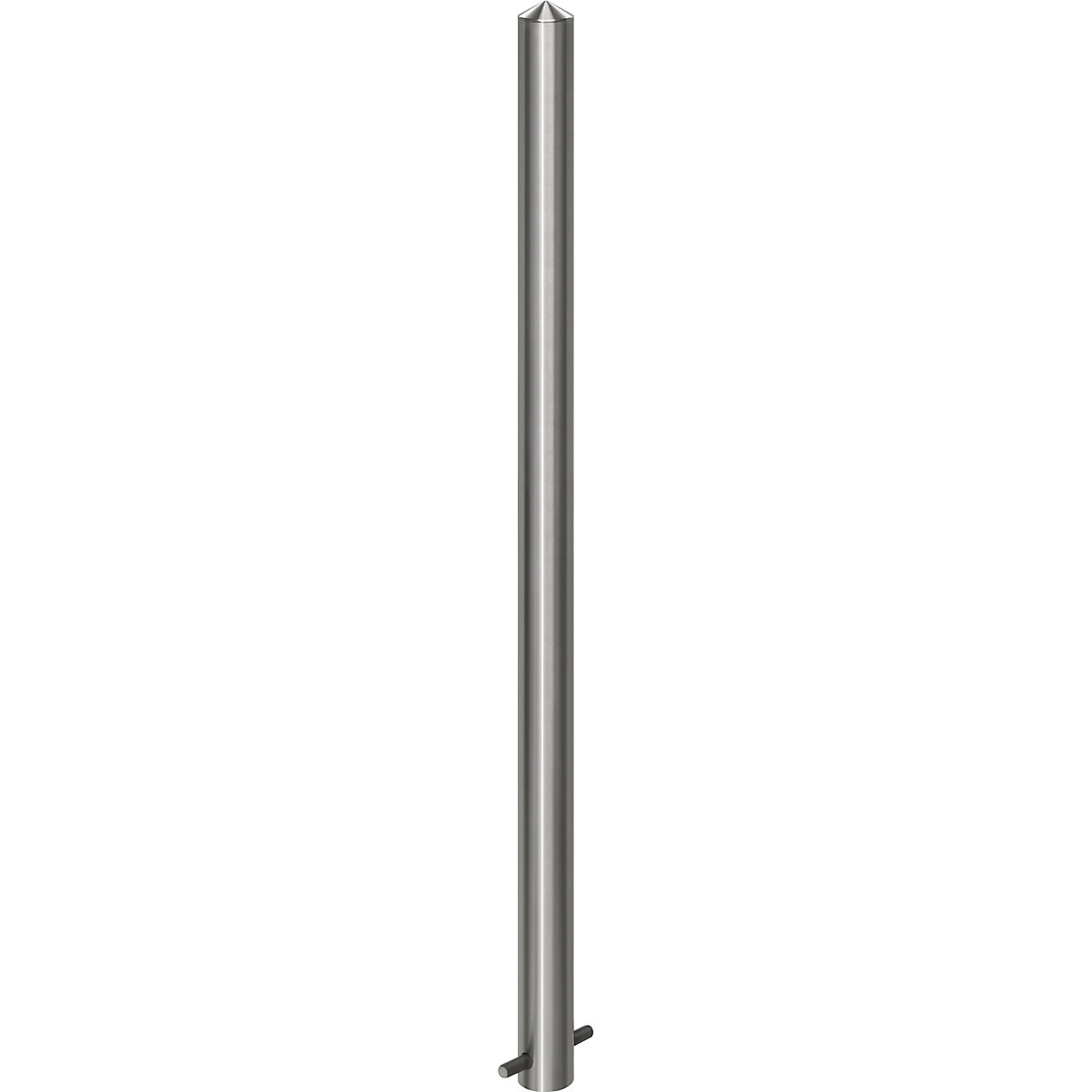 Stainless steel barrier post
