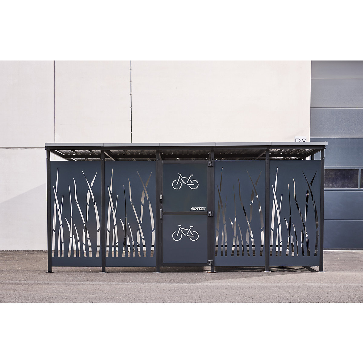 Bicycle shelter – Mottez (Product illustration 2)-1