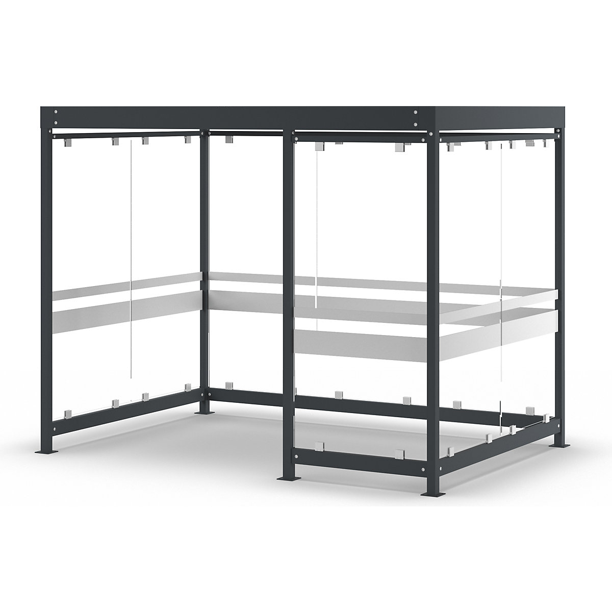 Canopy Köln with steel roof – WSM (Product illustration 8)-7
